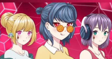 全球韭菜瘋狂買的“NFT女友”圖片