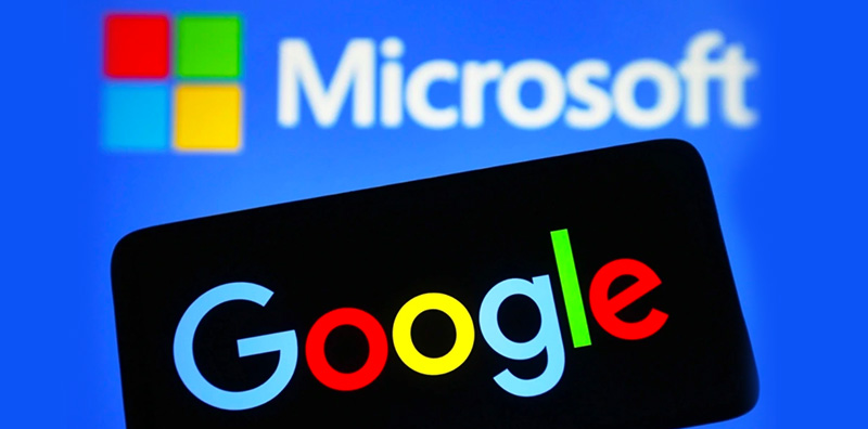 AI巨頭角逐：谷歌與微軟的應(yīng)用格局之爭圖片